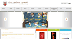 Desktop Screenshot of geriatri.org.tr