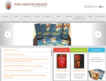 Tablet Screenshot of geriatri.org.tr